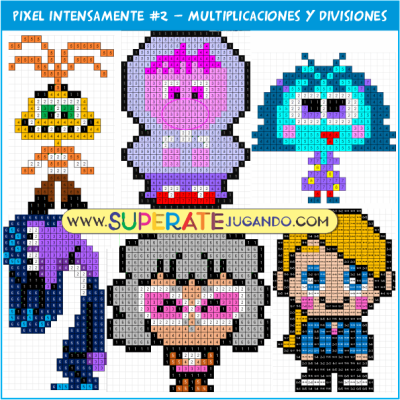 Pixel Intensamente 2 - Multiplicaciones y Divisiones